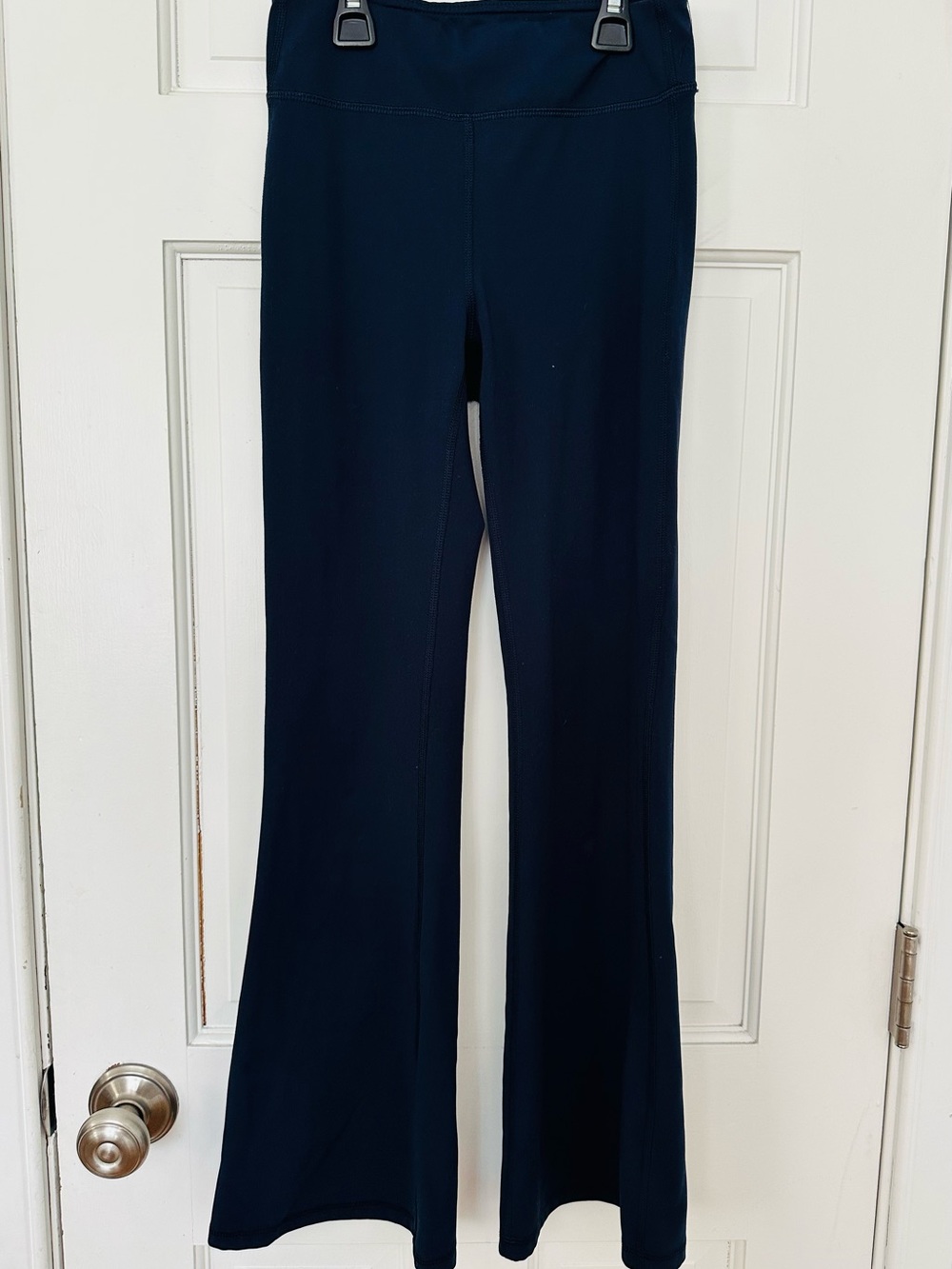 90 Degree Girls Navy Blue Bootcut Flare Leggings Sz 12
